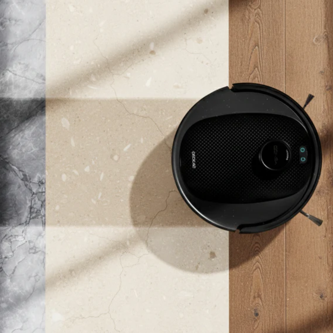 Smart laser vacuum robot